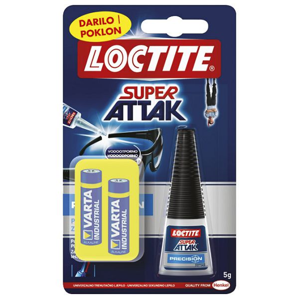 Colla LOCTITE Super Attack Precision 5g + 1g Power Gel